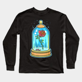 Rose in a flask Long Sleeve T-Shirt